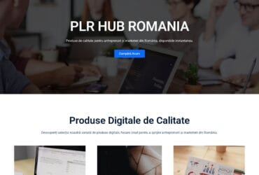 prahovaonline.ro site uri si magazine plr prahova lansare online rapida cu plrhub ro
