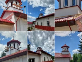 Biserica din Mireș, Prahova, în plină renovare: Turla lăcașului de cult primește o nouă înfățișare 48 biserica din mires prahova in plina renovare turla lacasului de cult primeste o noua infatisare